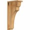 Ekena Millwork Yorktown Rough Sawn Corbel w/Backplate, Western Red Cedar, 6"W x 12"D x 24"H COR06X12X24YOR01RWR - alternate 1